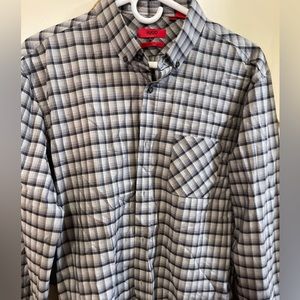 Hugo Boss Plaid Button Down Shirt Men’s Size XL
